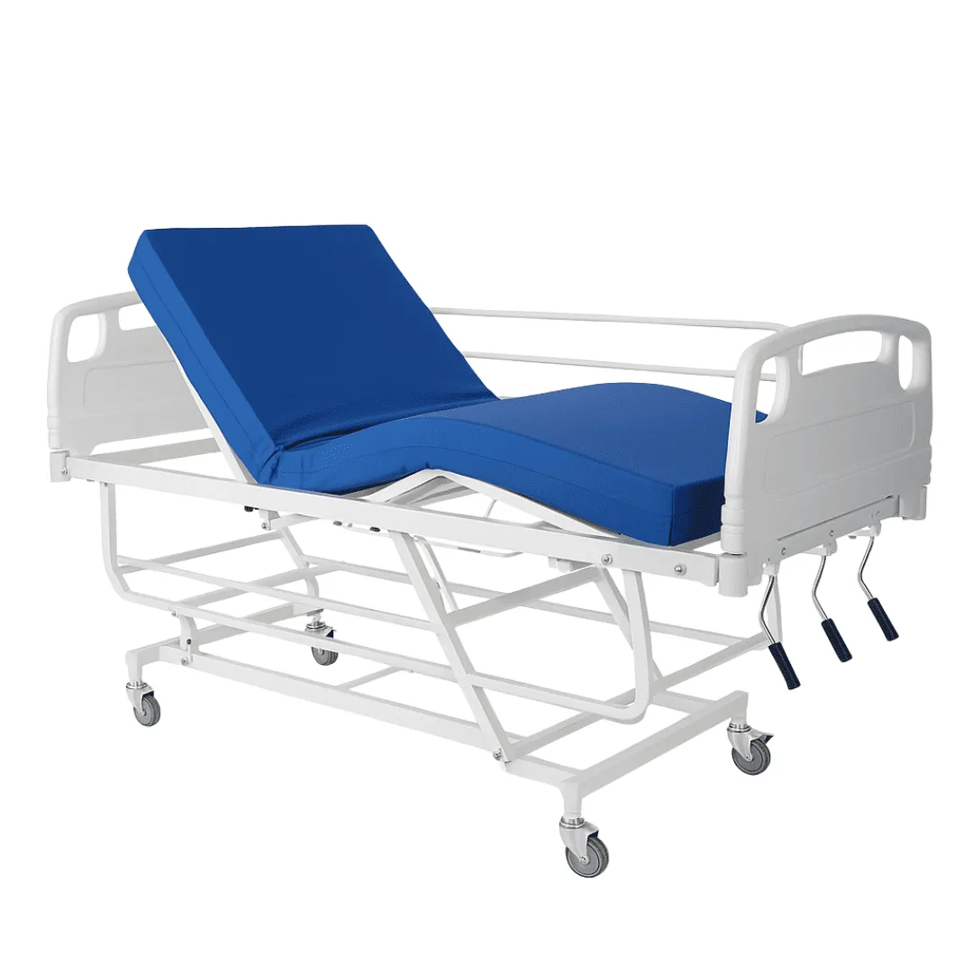 Aluguel De Cama Hospitalar Elétrica 3 Movimentos — Grade Tubular